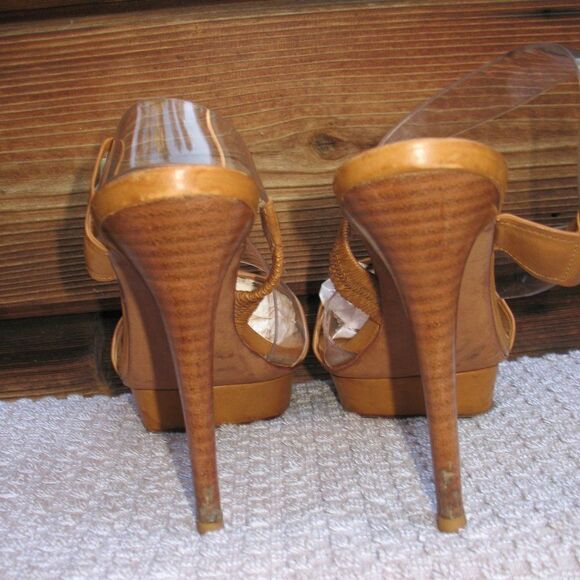 Tory Burch Platform Heels 9.5 M - Picture 5 of 12
